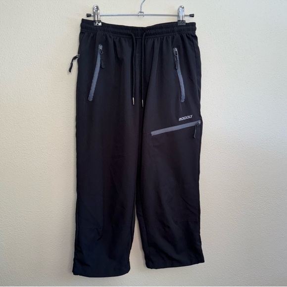 MOCOLY Cargo Hiking Pants Elastic Waist Quick Dry Lightweight Water Resistant - Picture 6 of 13
